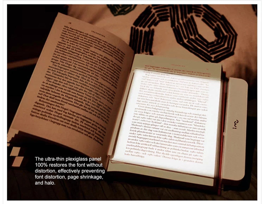 LED Book Light & Bookmark – Eye-Friendly Night Reading Lamp