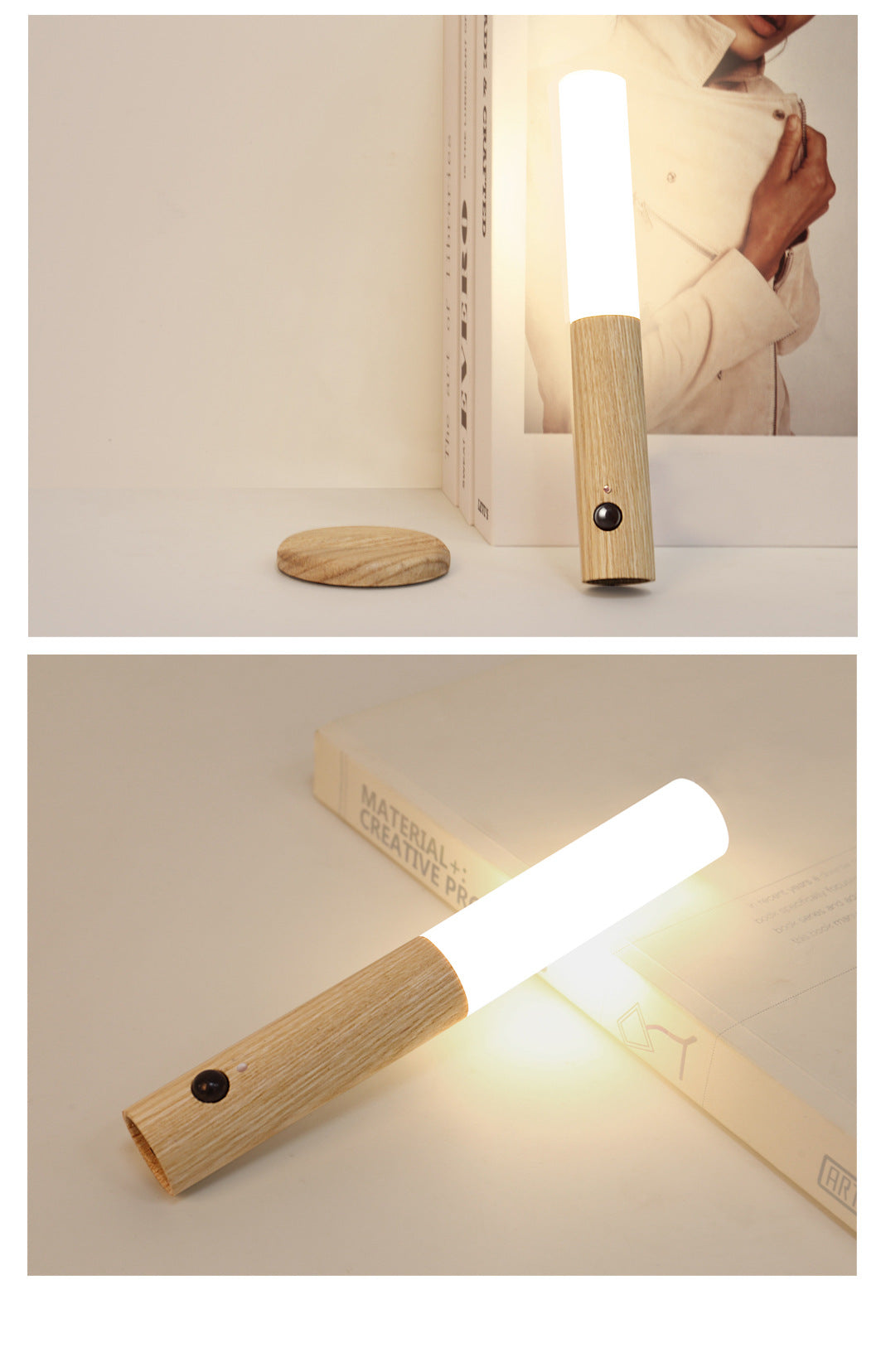 Wireless Motion Sensor Night Light – No More Stumbling in the Dark!